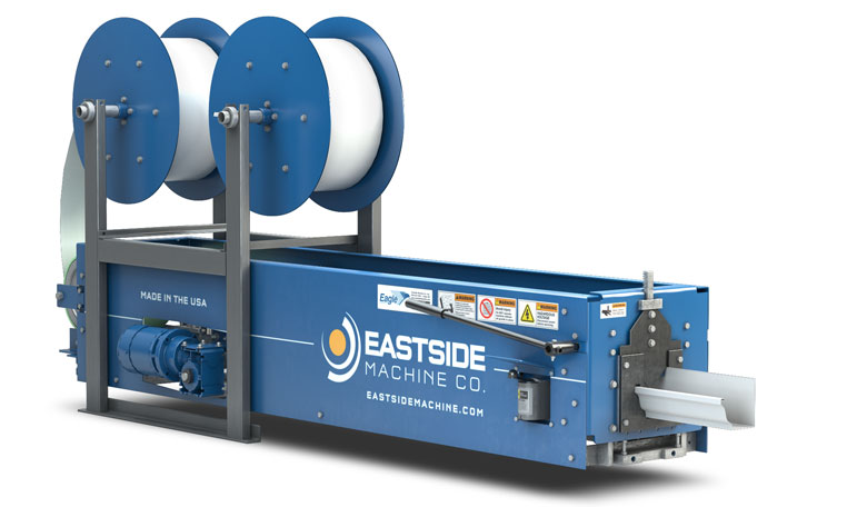 Eastside Machine Company Em Eagle Seamless Gutter Machine