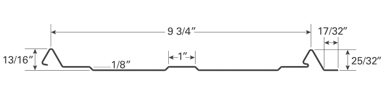 EM 10 Snap Lock Profile